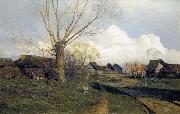 Savvinskaya sloboda near Zvenigorod Isaac Levitan